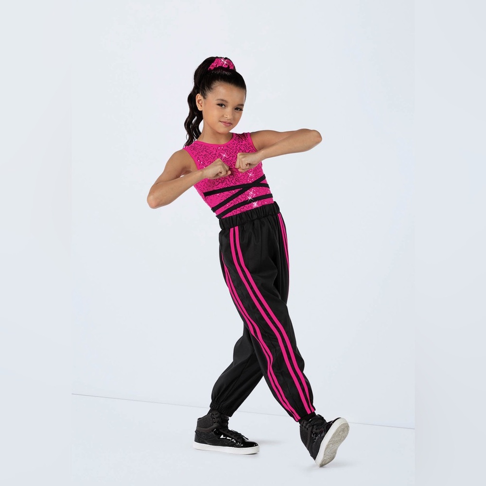 Weissman Dance Costume No Tears Left To Cry Hip Hop Jazz MC Medium M Child